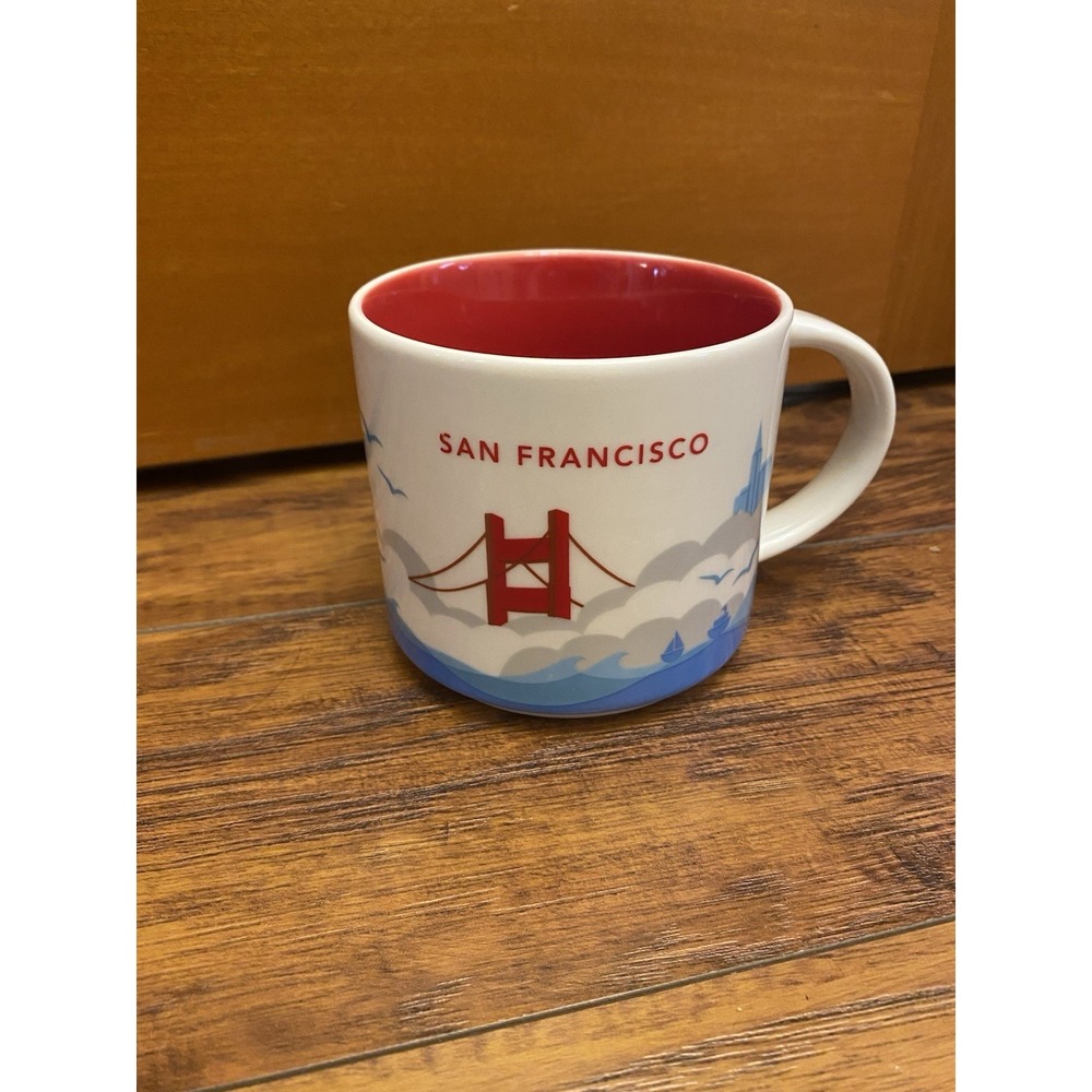 Starbucks San Francisco You Are Here Series 14 fl. oz. Mug Collectible Coffee
